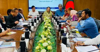 বিমান মন্ত্রণালয়-এডিপিতে অন্তর্ভুক্ত প্রকল্পসমূহের ওপর পর্যালোচনা সভা অনুষ্ঠিত